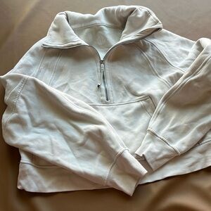 Opal Lululemon oversized funnel neck half zip scuba M/L